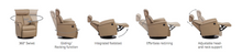 Load image into Gallery viewer, danish leather recliner