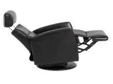 Load image into Gallery viewer, leather recliner black