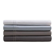 Load image into Gallery viewer, grey and white bed sheets