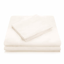 Load image into Gallery viewer, twin xl ivory sheets