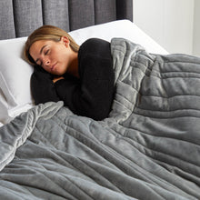Load image into Gallery viewer, weighted blanket glass beads