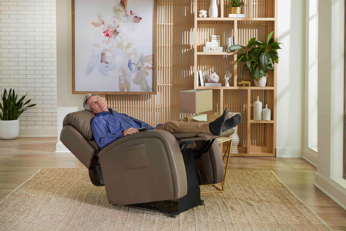 EZ Sleeper Sleeping Recliner Powered Recliner Back Pain Relief Recline Sleep