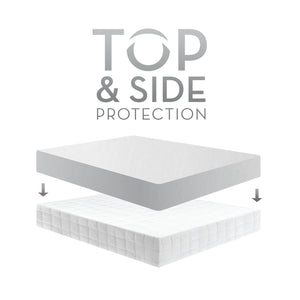 mattress protector which side up